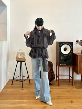 LILY BROWNさん（レディース・161cm）の冬コーディネート