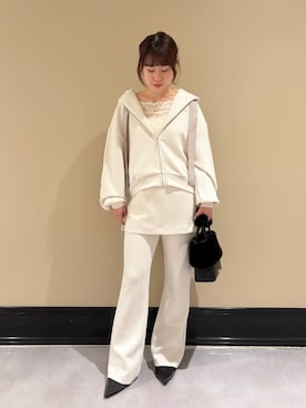 LILY BROWNさん（レディース・150cm）の冬コーディネート