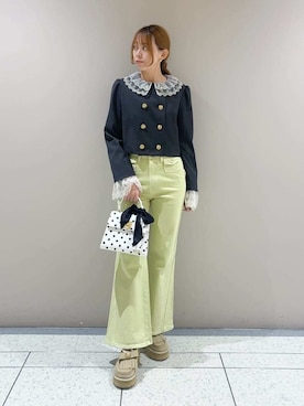 LILY BROWNさん（レディース・158cm）の冬コーディネート