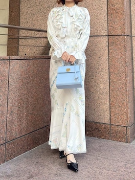 LILY BROWNさん（レディース・158cm）の冬コーディネート