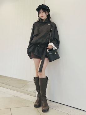 LILY BROWNさん(レディース・150cm)の秋コーディネート