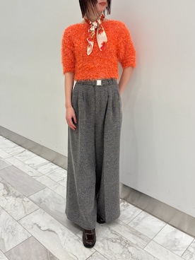 「LILY BROWN（リリーブラウン）のアイテム（財布/小物）」を使った、LILY BROWNさん（レディース・163cm）の冬コーディネート