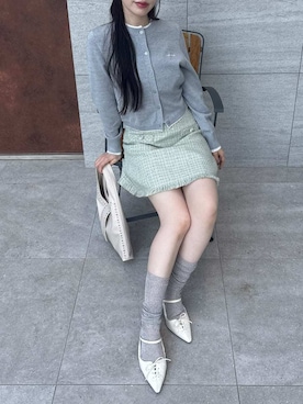 LILY BROWNさん（レディース・160cm）の冬コーディネート