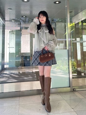 LILY BROWNさん（レディース・162cm）の夏コーディネート