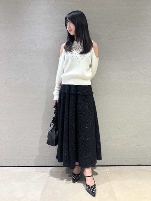 セール】バリエーションフレアスカート（スカート）｜LILY BROWN  