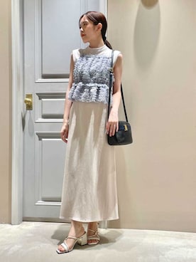 「LILY BROWN（リリーブラウン）のアイテム（ワンピース/ドレス）」を使った、LILY BROWNさん（レディース・156cm）の夏コーディネート