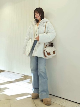 「アイテム（アンサンブル）」を使った、LILY BROWNさん（レディース・150cm）の秋コーディネート