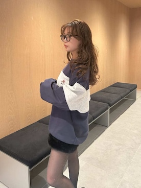 「アイテム（ダウンジャケット/コート）」を使った、LILY BROWNさん（レディース・150cm）の秋コーディネート