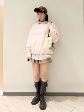 LILY BROWNさん(レディース・160cm)の冬コーディネート