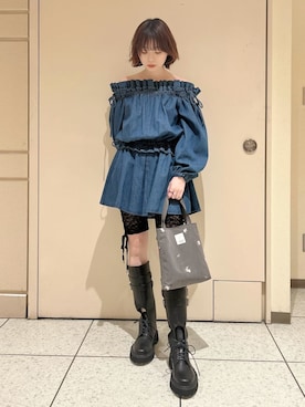 LILY BROWNさん(レディース・157cm)の春コーディネート