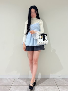 LILY BROWNさん（レディース・160cm）の冬コーディネート