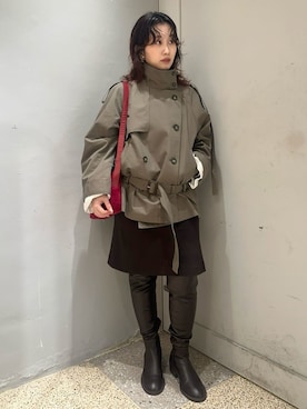 LILY BROWNさん(レディース・153cm)の秋コーディネート