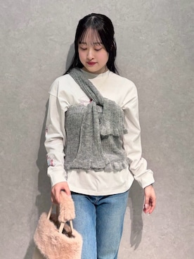 LILY BROWNさん(レディース・153cm)の冬コーディネート