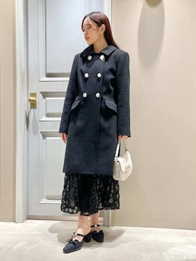 LILY BROWNさん（レディース・156cm）の冬コーディネート