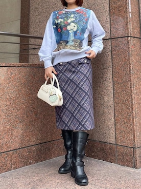 LILY BROWNさん(レディース・158cm)の冬コーディネート