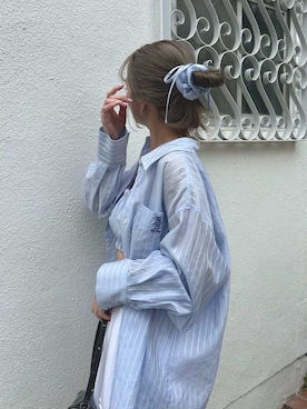 「LILY BROWN（リリーブラウン）の2wayミニショルダーバッグ（ショルダーバッグ、ブラック系）」を使った、LILY BROWNさんの春コーディネート