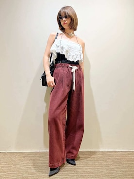 LILY BROWNさん(レディース・162cm)の春コーディネート