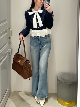 LILY BROWNさん（レディース・156cm）の春コーディネート