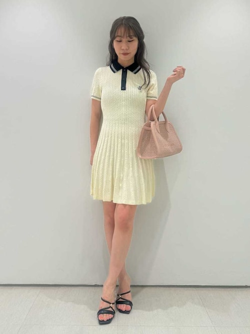 リリーブラウン　lilybrown 2way ミニワンピース LILY BROWN SALE50%OFF リリーブラウン ドレス 25春夏 ポロ
