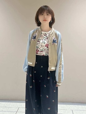 LILY BROWNさん（レディース・157cm）の春コーディネート