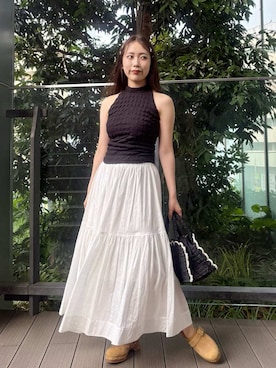 LILY BROWNさん（レディース・159cm）の夏コーディネート