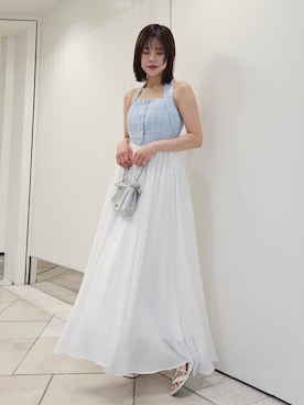 「LILY BROWN（リリーブラウン）のアイテム（ワンピース/ドレス）」を使った、LILY BROWNさん（レディース・150cm）の夏コーディネート