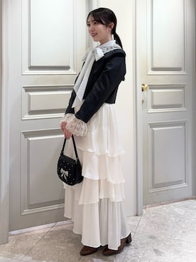 LILY BROWNさん（レディース・161cm）の冬コーディネート