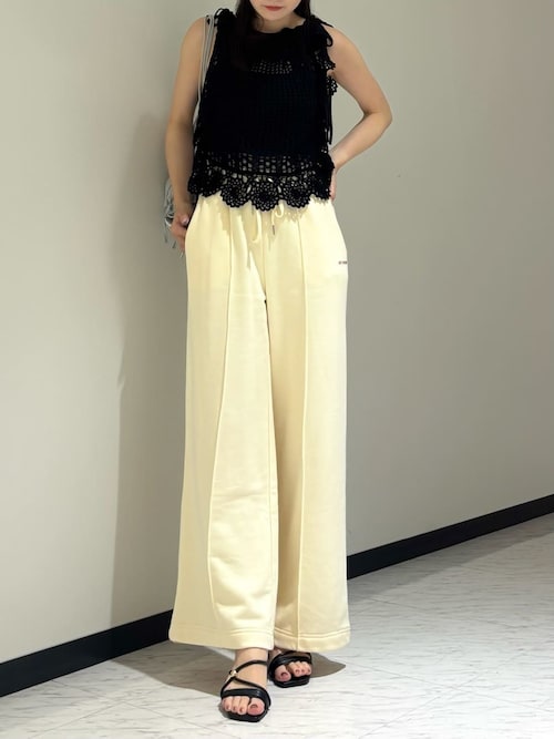 新品！リリーブラウン　スウェットわいどパンツ セール】スウェットワイドパンツ（その他パンツ）｜LILY BROWN