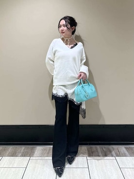 LILY BROWNさん（レディース・152cm）の春コーディネート