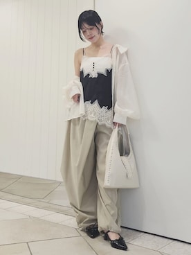 LILY BROWNさん（レディース・150cm）の春コーディネート