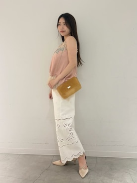 LILY BROWNさん（レディース・159cm）の春コーディネート