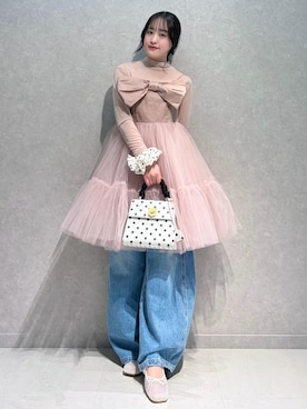 LILY BROWNさん（レディース・153cm）の冬コーディネート