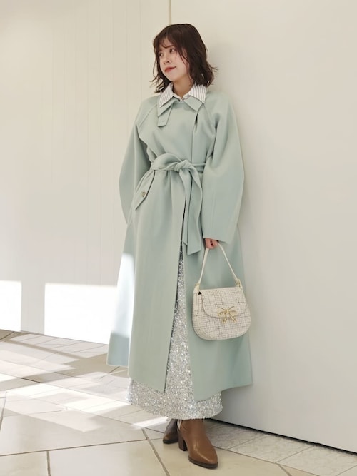 ステンカラーリバーコート（ステンカラーコート）｜LILY BROWN（リリー