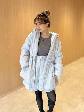 「LILY BROWN（リリーブラウン）のアイテム」を使った、LILY BROWNさん（レディース・150cm）の秋コーディネート