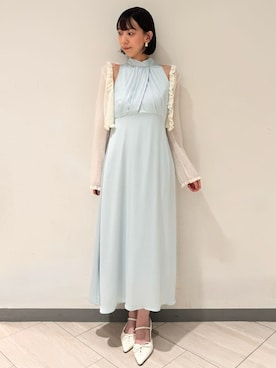 「LILY BROWN（リリーブラウン）のアイテム（アクセサリー）」を使った、LILY BROWNさん（レディース・160cm）の春コーディネート