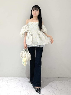 LILY BROWNさん(レディース・156cm)の春コーディネート