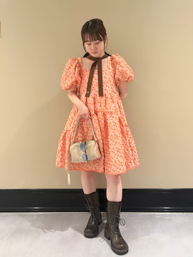 LILY BROWNさん（レディース・150cm）の春コーディネート
