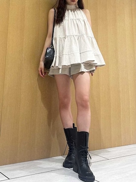 LILY BROWNさん(レディース・157cm)の春コーディネート