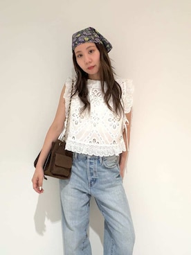 LILY BROWNさん(レディース・152cm)の夏コーディネート