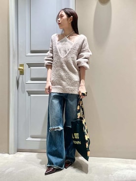 LILY BROWNさん（レディース・156cm）の冬コーディネート