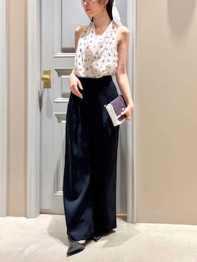 LILY BROWNさん（レディース・156cm）の夏コーディネート