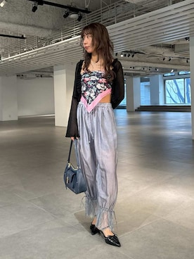 LILY BROWNさん（レディース・152cm）の春コーディネート