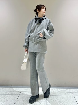 LILY BROWNさん（レディース・157cm）の冬コーディネート