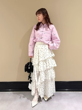 LILY BROWNさん（レディース・150cm）の春コーディネート