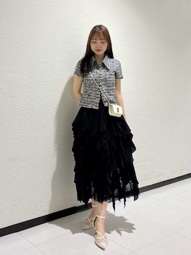 LILY BROWNさん（レディース・155cm）の夏コーディネート