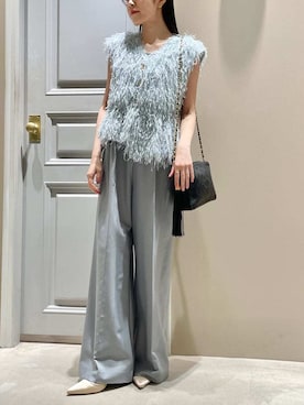 LILY BROWNさん（レディース・156cm）の冬コーディネート