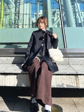 「ビジュー」｜LILY BROWNさん（レディース・157cm）の秋コーディネート