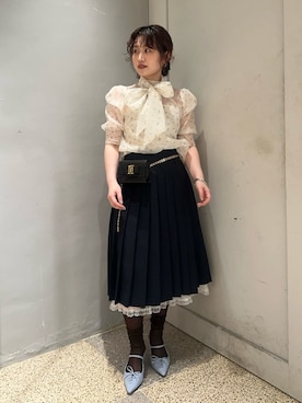 LILY BROWNさん（レディース・153cm）の春コーディネート