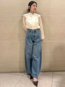 LILY BROWNさん（レディース・156cm）の秋コーディネート