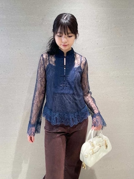 「LILY BROWN（リリーブラウン）のアイテム」を使った、LILY BROWNさん（レディース・162cm）の秋コーディネート